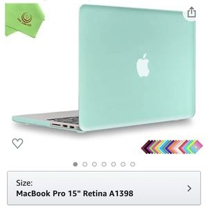 Ueswill 15 inch MacBook Pro Retina Case in Green